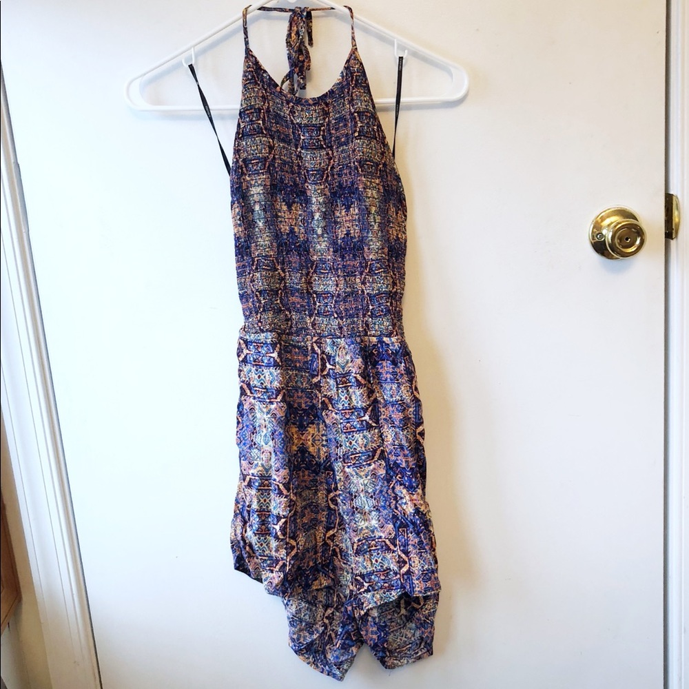 Tie Back Romper